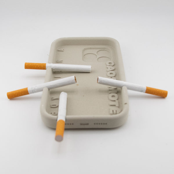 CEMENT TROMPE-L'ŒIL PHONE CASE ASHTRAY - CAOS MOTĒ X BOY VIENNA